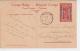 COB.089/ Congo Belge - Steamer "Baron Dhanis" - Entier Postal - Congo Belge