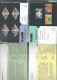 Delcampe - PAYS BAS Collection Entre 1982 & 1996 ** Dans Livret Des Postes D´origine En 2 Volumes Cuir Pleine Peau - Verzamelingen