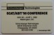 USA - Comsat Smart Card Cruise - Chip - Schlumberger - Asit ´90 Conference - Rare - Used - [2] Chip Cards