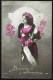 Jeune Femme Avec Fleurs - Circulé - Circulated - Gelaufen - 1912. - Femmes