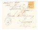 Heimat ZH HUTTINGEN 16.12.1876 Amtsbrief Nach Langnau Mit 20Rp Sitzende Helvetia - Briefe U. Dokumente