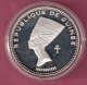 GUINEE 500 FRANCS 1970 SILVER PROOF SCARCE NEFERTITI KM25 - Guinée