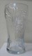 AC - COCA COLA - BOTTLE ILLUSTRATED CLEAR RARE GLASS FROM TURKEY - Becher, Tassen, Gläser