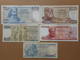 Greece 50,100,500,1000,5000 Drachmes 1964-1984 (Lot Of 5 Banknotes) - Griekenland