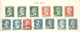 FRANCE --- Feuille  D'Album De 28 Timbres Période 1923 / 1926 - Collections