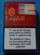 CROATIA *RONHILL* RED EMPTY HARD PACK, CROATIAN CIGARETTES KOSOVO EDITION WITH FISCAL REVENUE STAMP. - Empty Tobacco Boxes