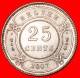 · COLONIAL PORTRAIT: BELIZE &#9733; 25 CENTS 2007 DISCOVERY COIN! LOW START &#9733; NO RESERVE! - Belize