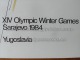Sarajevo Olympic Winter Games 1984 100x70 Cm 39x27 Inch Ski Jumper ORIGINAL - Manifesti
