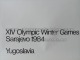 Sarajevo Olympic Winter Games 1984 100x70 Cm 39x27 Inch Sledding ORIGINAL - Plakate
