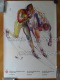 Sarajevo Olympic Winter Games 1984 100x70 Cm 39x27 Inch Biathlon Skiing ORIGINAL - Plakate