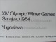 Sarajevo Olympic Winter Games 1984 100x70 Cm 39x27 Inch Hockey ORIGINAL - Otros & Sin Clasificación