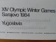 Sarajevo Olympic Winter Games 1984 100x70 Cm 39x27 Inch Bobsled ORIGINAL - Sonstige & Ohne Zuordnung