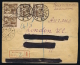 Registered Early Airmail Cover Moscow To London UK, With Michel 306A + 306 B In Pairs + Gebührmarke 11, 1926 - Briefe U. Dokumente