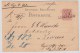 DR. 1876, Selt. Bahnpost - L3  , #5255 - Briefe U. Dokumente