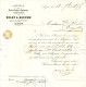 RHONE - LYON - DELAY & BOUCHU - FABRIQUE DE SOIES A COUDRE & CORDONNET-MERCERIE - RUES TUPIN ET MERCIER - 18-9-1875. - 1900 – 1949