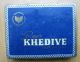 AC - REGIE KHEDIVE REIN ORIENT 20 CIGARETTES EMPTY TIN BOX - Schnupftabakdosen (leer)