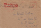 38767- AMOUNT 0.55, BUCHAREST, RED MACHINE STAMPS ON COVER, NEWSPAPER HEADER, 1966, ROMANIA - Covers & Documents