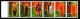 Surinam MNH Scott #1279a-#1279l 2 Strips Of 6 Various Costumes Of Men And Women - Surinam