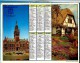 ALMANACH DES P.T.T 1979 (45)   -  Non Complet 4 Vues** DUNKERQUE - ANTIBES ** Calendrier * JEAN LAVIGNE * - Grand Format : 1971-80