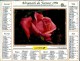 ALMANACH DES P.T.T 1994 (57)  -  Complet** ROSE SUPERSTAR - AMARYLLIS Ou LIS SAINT JACQUES ** Calendrier *OLLER * N° 222 - Grand Format : 1991-00