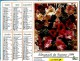 ALMANACH DES P.T.T 1994 (57)  -  Complet** ROSE SUPERSTAR - AMARYLLIS Ou LIS SAINT JACQUES ** Calendrier *OLLER * N° 222 - Grand Format : 1991-00