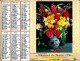 ALMANACH DES P.T.T 1996 (57)  -  Complet** COMPOSITION FLORALE - FLEURS EN BOUQUET ** Calendrier *OLLER * N°226 - Grand Format : 1991-00