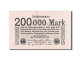 Billet, Allemagne, 200,000 Mark, 1923, 1923-08-09, KM:100, SUP+ - Other & Unclassified