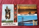 UK Greetings From Bonnie Scotland. The Forth Bridges. 1973 - Fife