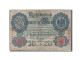 Billet, Allemagne, 20 Mark, 1914, 1914-02-19, KM:46b, B+ - 20 Mark