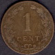 Netherlands 1 Cent 1902 (mint Mark Far Away) - 1 Cent