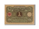 Billet, Allemagne, 1 Mark, 1920, 1920-03-01, KM:58, SPL - Reichsschuldenverwaltung