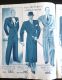 MAUBEUGE PALAIS DU VETEMENT CATALOGUE MODE MASCULINE HIVER 1934-1935 COSTUME ROBE CHAPEAU FOURRURE RUE DE FRANCE FASHION - Moda