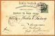 Norway  GUDWAGEN Art Card Post Used 1898  Ny128 - Norway