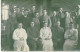 WW1 MILITARY GERMAN HOSPITAL WOUNDED OFFICERS,SOLDIERS,DOCTOR,NURSE REAL VINTAGE POSTCARD - Croix-Rouge