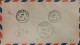 1949 Multi Franked Letter With Palestine Overprinted Stamps From Jerusalem To Beirut. Arrival Stamps On The Back.2 Scans - Palestine