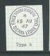 Sierra Leone 1946 Travelling Post Office Cancel Freetown - Makeni  On 1938 1&1/2d KGVI - Sierra Leone (...-1960)