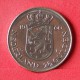 NETHERLANDS 2,5 GULDEN 1980 -    KM# 201 - (Nº14521) - 1948-1980: Juliana