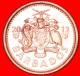 § GREAT BRITAIN: BARBADOS &#9733; 1 CENT 2012 UNC MINT LUSTER! LOW START &#9733; NO RESERVE! - Barbados (Barbuda)