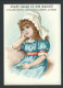 Chromo Publicitaire - Anvers - Antwerpen - Grand Bazar Du BON MARCHE - Enfant - Fille - GIRL - Robe Bleue  // - Au Bon Marché