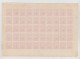 Schweiz Fiskalmarken Stempelmarken Vaud 3 F Bogen 50 Marken ** - Revenue Stamps