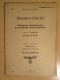 WWII  German Third Reich Railway Service Rule Book 1940 - Catalogi