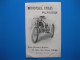 (1900) Motocycles, Cycles PLASSON Rue Des Cloys à Paris - Cycles & Motocycles " LE MOBILE " Rue Vivienne à Paris - Non Classés