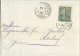 1904 - JURA - SEMEUSE PERFOREE CP De CAMILLE PROST Sur LETTRE De LONS LE SAUNIER Pour ARLAY - Storia Postale