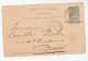 1897 Liege BELGIUM Postal STATIONERY CARD  To Bruges Stamps Cover - Postcards 1871-1909