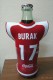 AC - COCA COLA EMPTY BOTTLE & CROWN CAP TURKISH FOOTBALL NATIONAL TEAM NAMES SOCCER - 17 - BURAK - Flessen