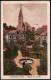 1811 - Ohne Porto - Alte Ansichtskarte - Brotterode Markt Mit Kirche Gel 1927 - Schmalkalden