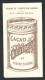 Ancien Chromo Publicitaire - CHOCOLAT D´AIGUEBELLE - Histoire Habitation Humaine - Maison Romaine - N° 4  // - Aiguebelle