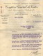 VP3536  - Tabac - Lettres -  Comptoir Général Des Ventes E.R. REINHARD à PARIS Rue De Bretagne - Dokumente