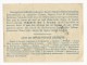 1951 - ALGERIE - COUPON-REPONSE FRANCO COLONIAL D'ALGER - Cartas & Documentos