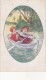 Illustrateur - Enfants  Sur Une Barque - 1900-1949